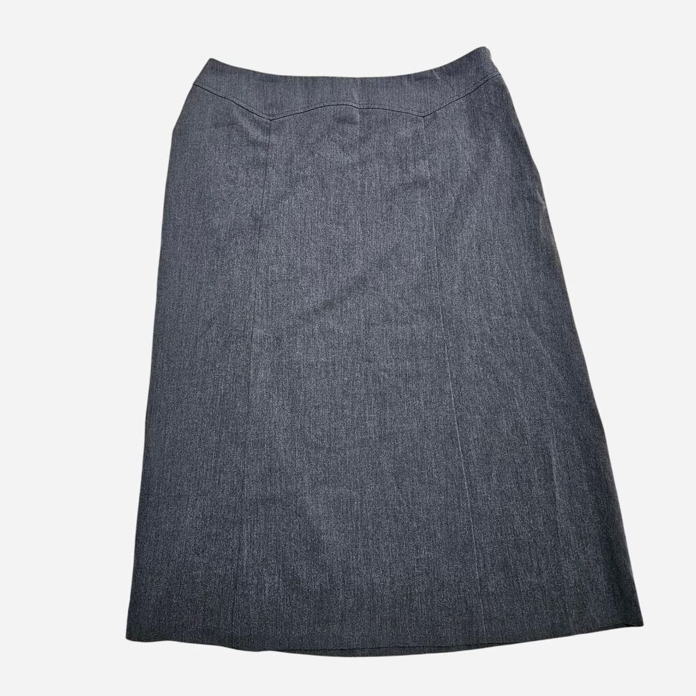 90s y2k office siren indie gray midi skirt plus size